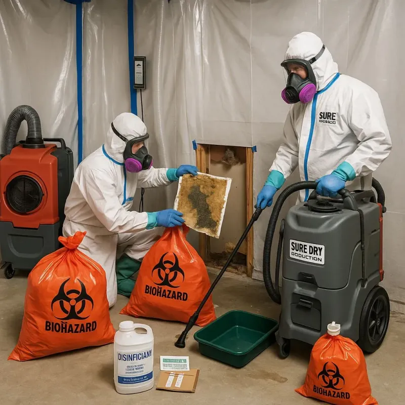 Contaminated Water Handling Protocols process in Lawson Heights, PA